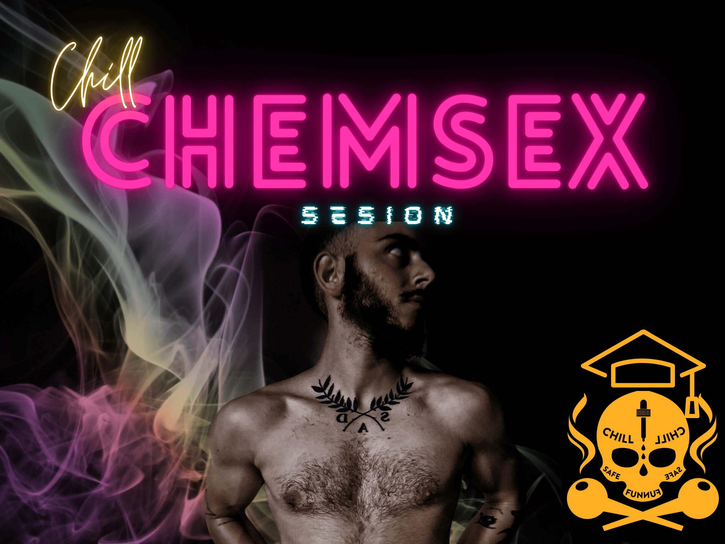 Encuentros formativos para la gestión de placeres y riesgos destinados a personas usuarias de ChemSex. Para más información: chemsafe@energycontrol.org